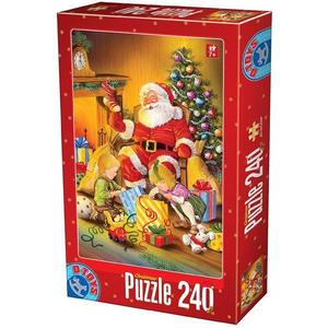 Puzzle: Craciun. 240 piese. Rosu imagine