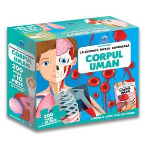 Puzzle - Corpul uman - Calatoreste, invata, exploreaza, de Matteo Gaule, Nadia Fabris imagine