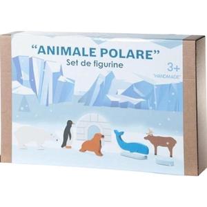 Set figurine din lemn: Animale polare imagine