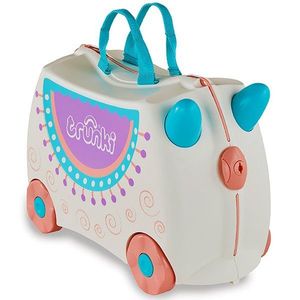 Valiza pentru copii Trunki Ride-On Lola The Llama, Gri imagine