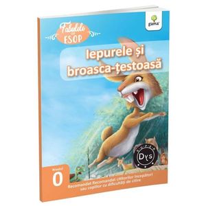 Iepurele si broasca-testoasa, Fabulele lui Esop, Nivelul 0 imagine