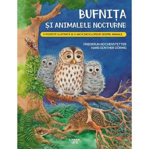 Bufnita si animalele nocturne, Friederun Reichenstetter imagine