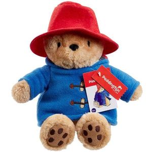 Jucarie de plus, Rainbow Designs, Ursuletul Paddington cu haina albastra, 20 cm imagine