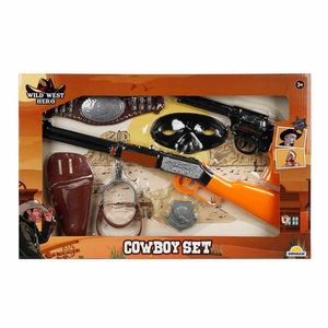 Set cowboy cu pusca si accesorii, Wild West Hero imagine