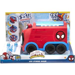 Vehicul transformabil 3in1, Spidey and His Amazing Friends, Web Spinner imagine