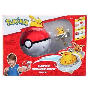 Set Spinner battle cu figurina, Pokemon, Pikachu imagine