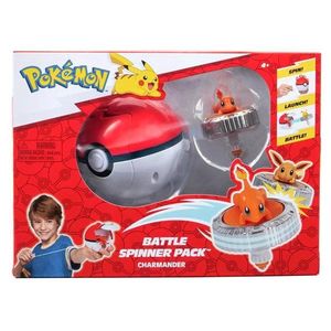 Set Spinner battle cu figurina, Pokemon, Charmander imagine