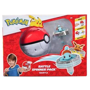 Set Spinner battle cu figurina, Pokemon, Squirtle imagine