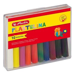 Plastilina - Set 10 culori | Herlitz imagine