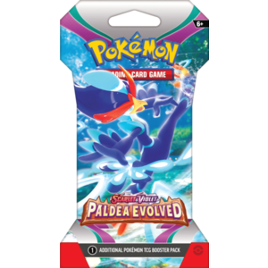 Pokemon TCG - Scarlet & Violet 2: Paldea Evolved - Sleeved Booster (diverse pachete) | The Pokemon Company imagine