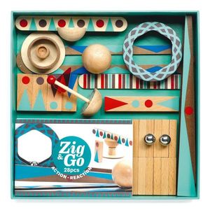 Set constructie trasee - Zig & Go, 28 piese | Djeco imagine