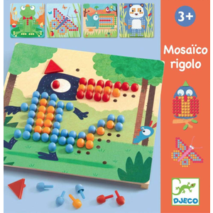 Jucarie educativa - Mosaic rigolo | Djeco imagine