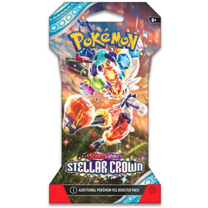 Pokemon TCG - Scarlet & Violet: Stellar Crown 1 Blister Booster Pack - Mai multe modele | The Pokemon Company imagine