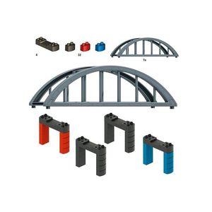 Set de constructie - Elevated Railroad Bridge Building Block Set | Marklin imagine