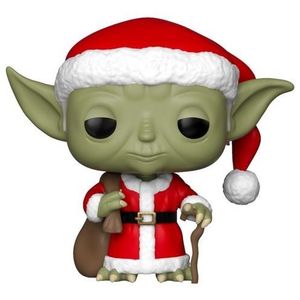 Figurina - Pop! Star Wars Holiday: Yoda | Funko imagine