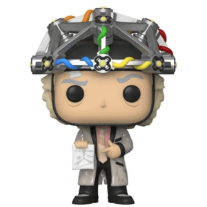 Figurina - Pop! Back to the Future: Doc with Helmet | Funko imagine