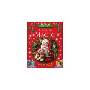 Carte puzzle. Un Craciun Magic cu 6 puzzle! | imagine