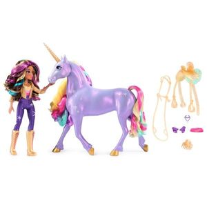 Set figurine - Unicorn Academy - Sophia si Wildstar lumina de curcubeu | Spin Master imagine