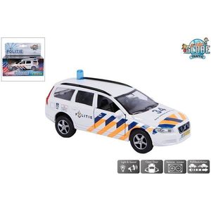 Masina de politie - Volvo V70 cu lumini si sunete | Kids Globe imagine