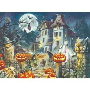 Puzzle 300 piese - Halloween | Ravensburger imagine