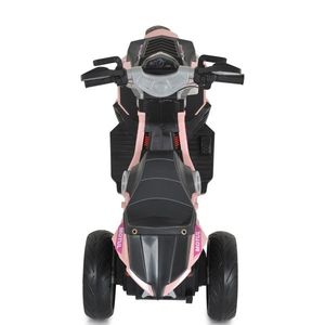 Motocicleta electrica cu lumini MP3 si USB Pink imagine