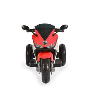 Motocicleta electrica cu 3 roti MP3USB acumulator si lumini LED Hurricane Red imagine