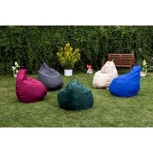 Fotoliu Puf Bean Bag blue XL fara husa interioara imagine