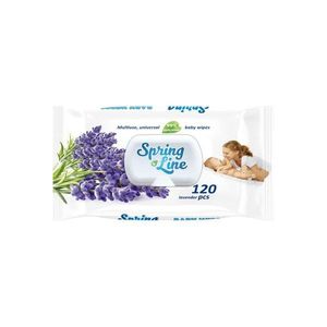 Servetele umede cu Lavanda Spring Line Pop Up 120 bucati ambalaj cu capac imagine