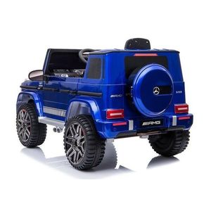 Masinuta electrica cu echipare Premium Mercedes G63 AMG Blue Painting imagine