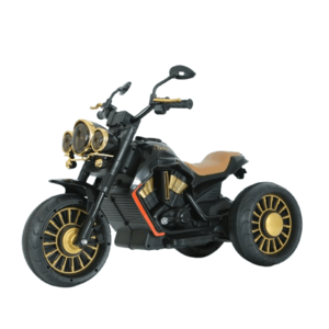 Motocicleta electrica cu 3 roti, Telecomanda, Kinderauto Jocker 70W premium, negru imagine