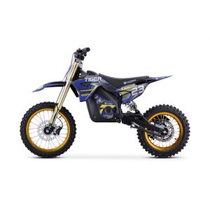 Motocicleta electrica Nitro E-Dirtbike Tiger 1800W 14 12 48V 13Ah Lithiu ION, culoare albastru imagine