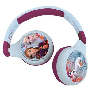 Casti pliabile 2 in 1 Lexibook, Disney Frozen, Jack 3.5 mm, Bluetooth imagine