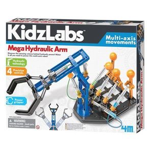 Joc educativ 4M, Mega brat hidraulic, Kidzlabs imagine