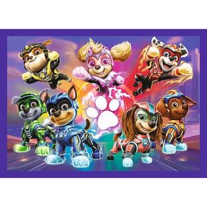 Puzzle 4in1 - Patrula Catelusilor - Mighty Movie | Trefl imagine