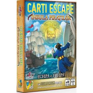 Carti escape: insula piratilor 12 ani+ imagine