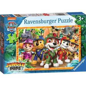 Puzzle 35 piese - Patrula Catelusilor - Catelusi in jungla | Ravensburger imagine