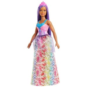 Papusa - Barbie Dreamtopia - Printesa cu par mov | Mattel imagine