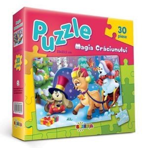 Puzzle 30 piese - Magia Craciunului | Dorinta imagine