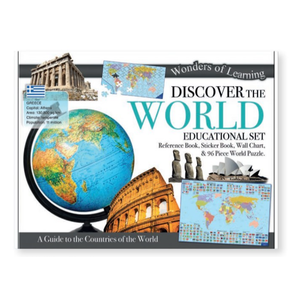 Puzzle 96 piese - Wonders of Learning - Discover the World | North Parade Publishing imagine