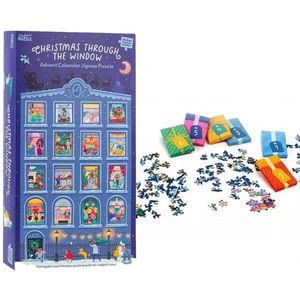 Puzzle Calendar Advent - Christmas Through the Window | Professor Puzzle imagine