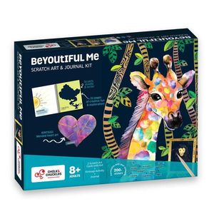 Set creativ - Beyoutiful Me - Scratch Art & Journal Kit | Chalk & Chuckles imagine