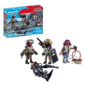 Set 4 figurine - Echipa SWAT | Playmobil imagine