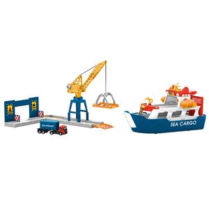 Set de constructie - Freight Ship and Harbor Crane | Marklin imagine