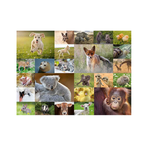 Puzzle lumea animalelor, 100 piese - Ravensburger imagine