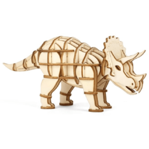 Puzzle 3D - Triceratops | Kikkerland imagine