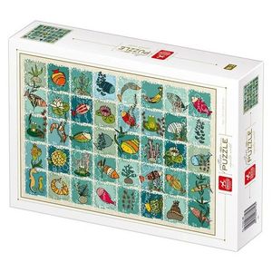 Puzzle 1000 piese - Pattern Aquatic World | Deico Games imagine