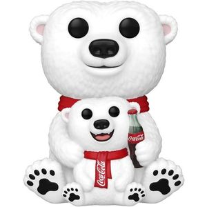 Figurina - Pop! Ad Icons Coca-Cola: Polar Bear with Cub | Funko imagine