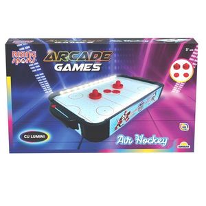 Masa de hockey cu lumini LED, Rising Sports, Air Hockey imagine