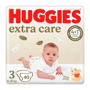 Scutece Huggies, Extra Care Jumbo, Nr 3, 6-10 kg, 40 buc imagine