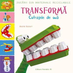 Jucarii din materiale reciclabile. Transforma cofrajele de oua, Maite Balart imagine